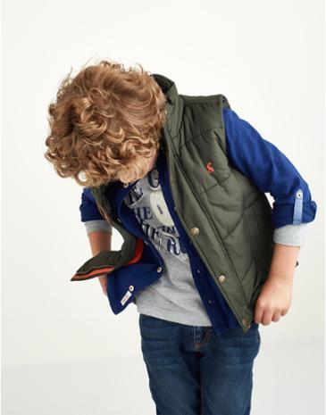 Joules Clothing Us Joules Jnrburt Padded Gilet -