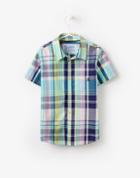 Joules Clothing Us Joules Owen Short Sleeve Shirt - Multi Check