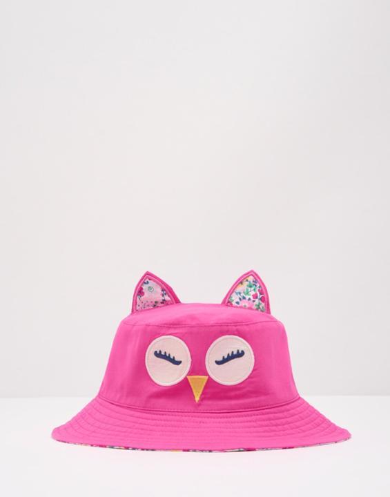 Joules Clothing Us Joules Hattie Character Sun Hat - Neon Candy