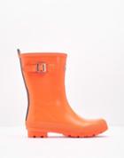 Joules Clothing Us Joules Glossy Wellies - Orange