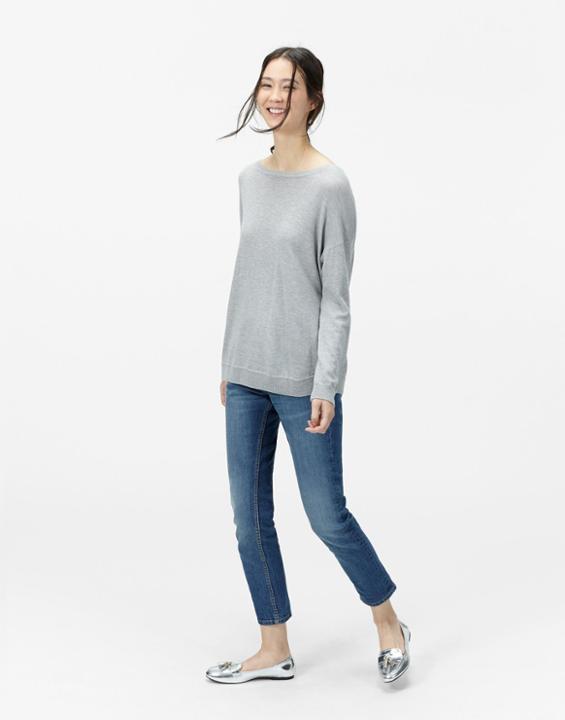 Joules Clothing Us Joules Drop Shoulder Sweater - Grau