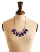 Joules Clothing Us Joules Oriana Womens Statement Necklace - Midnight Blue