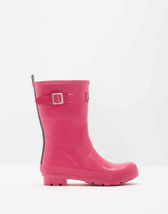 Joules Clothing Us Joules Glossy Wellies - Pink