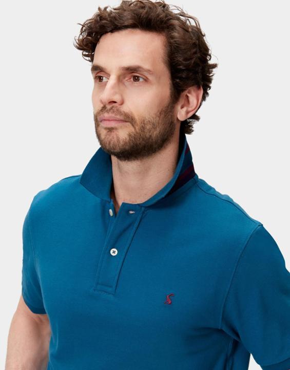 Joules Clothing Us Joules Woody Classic Fit Polo Shirt - Dark Teal