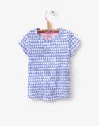Joules Clothing Us Joules Sophie Jersey T Shirt - Lavender Zig Zag