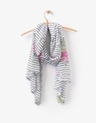 Joules Clothing Us Joules Wensley Woven Scarf - Rose Stripe