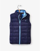 Joules Clothing Us Joules Padded Pack Away Vest - French Navy