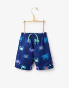 Joules Clothing Us Joules Ocean Swim Shorts - Ink Blue Crab