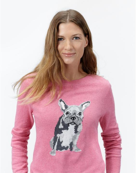 Joules Clothing Us Joules Intarsia Sweater - Pink