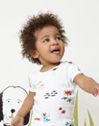Joules Clothing Us Joules Scenewell Printed Jersey T Shirt - Sea Fox