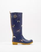 Joules Clothing Us Joules Printed Rain Boots - Navy