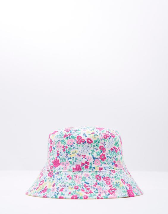 Joules Clothing Us Joules Sunseeker Reversible Sun Hat - Cream Ditsy