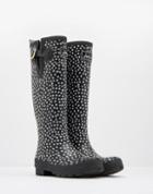 Joules Clothing Us Joules Printed Rain Boots - Schwarz