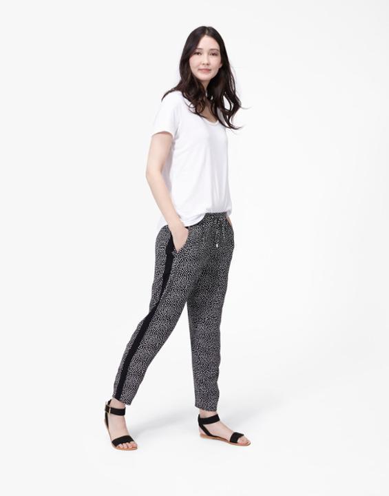 Joules Clothing Us Joules Cilla Woven Joggers - Cream Spot