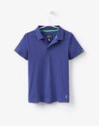 Joules Clothing Us Joules Hove Jersey Polo - Blue Print
