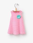 Joules Clothing Us Joules Anabella Dress - Pink Stripe