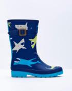 Joules Clothing Us Joules Printed Rainboots - Multi Shark