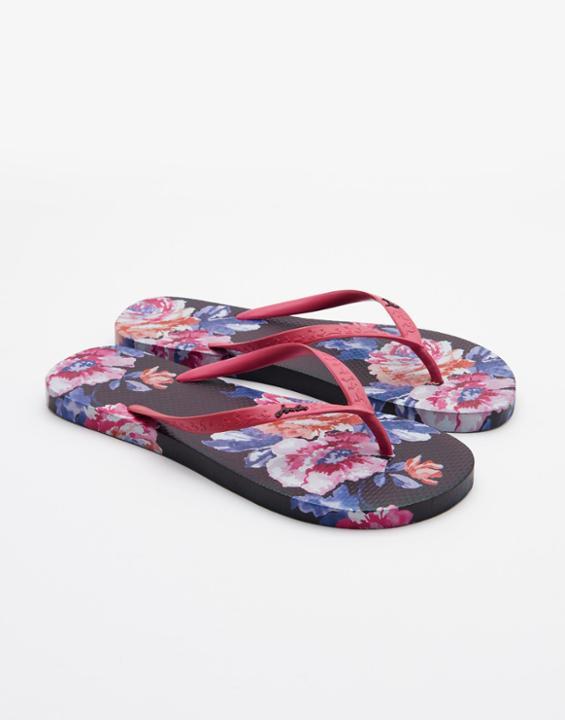 Joules Clothing Us Joules Sandy Flip Flops - Navy Rose