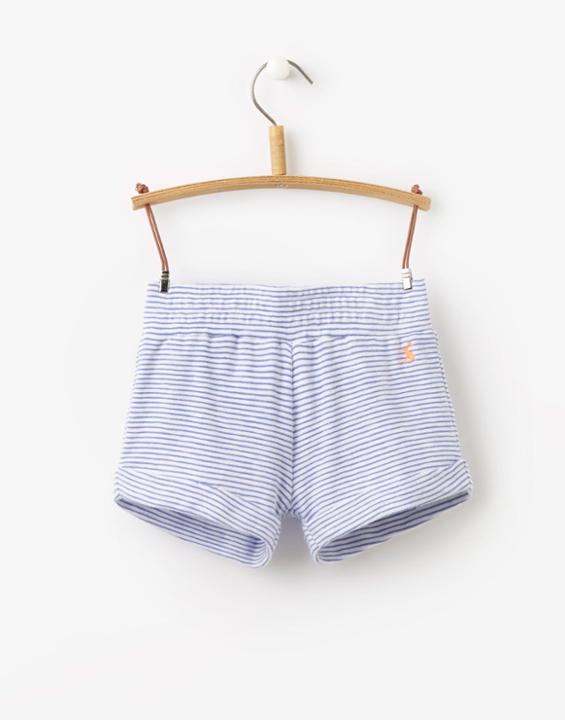 Joules Clothing Us Joules Kittiwake Jersey Shorts - Lavender Stripe