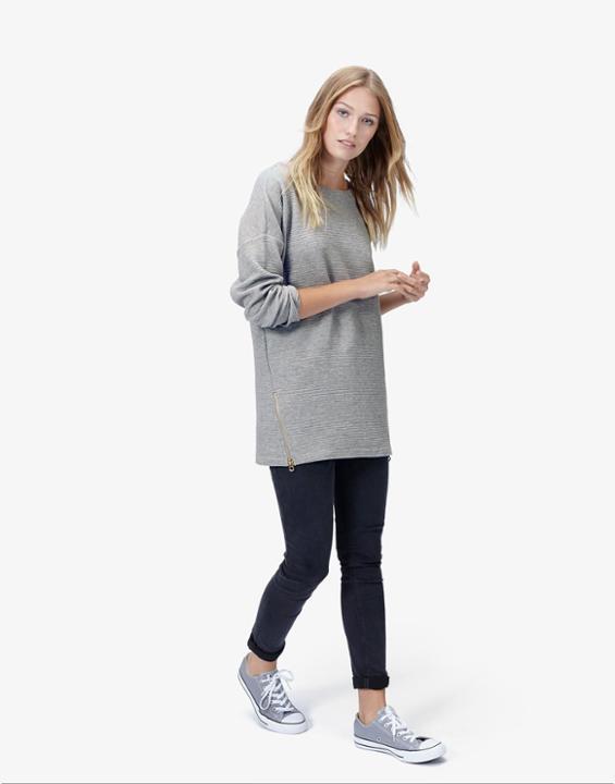 Joules Clothing Us Joules Milton Longline Jumper - Grey Marl
