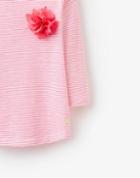 Joules Clothing Us Joules Jnrcora Jersey Top - Neon Candy Stripe