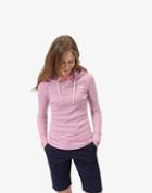 Joules Clothing Us Joules Official Badminton Horse Trials Hooded Sweatshirt - Neon Candy Stripe