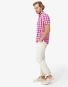 Joules Clothing Us Joules Wilson Slim Fit Shirt - Ruby Pink Check