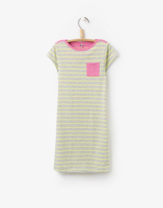 Joules Clothing Us Joules Sukey Jersey Dress - Lemon Stripe