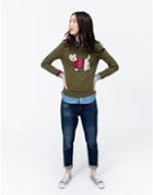 Joules Clothing Us Joules Intarsia Sweater - Fennel