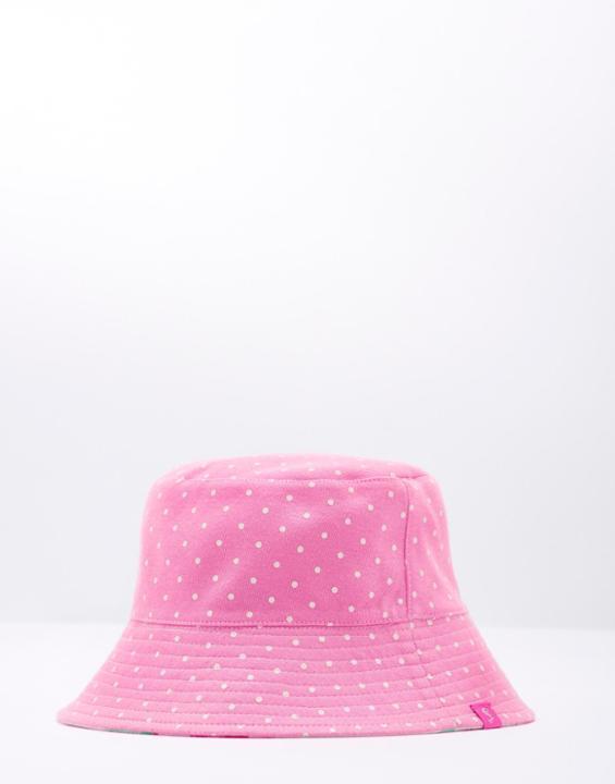 Joules Clothing Us Joules Sunseeker Reversible Sun Hat - Pink Spot