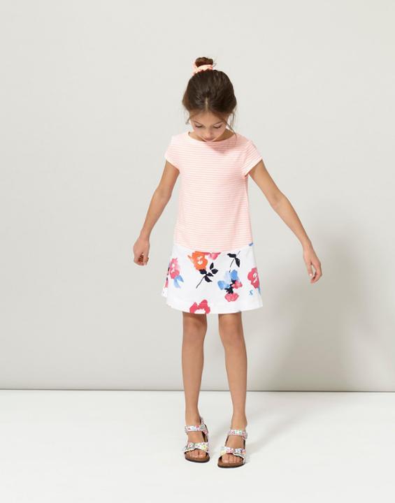 Joules Clothing Us Joules Sunshine Hotch Potch Dress - White Floral