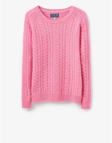 Joules Clothing Us Joules Nell Womens Cable Knit Jumper -