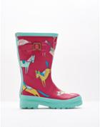 Joules Clothing Us Joules Printed Wellies - Pink