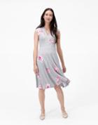 Joules Clothing Us Joules Gracie Jersey Dress - Grey Marl Tulip