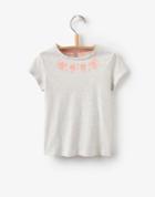 Joules Clothing Us Joules Florrie Embroidered Top - Light Grey