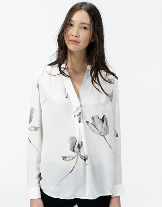 Joules Clothing Us Joules Rosamund Pop Over Shirt - Cream Tulip