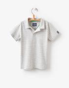 Joules Clothing Us Joules Hove Jersey Polo - Grey Stripe