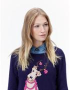 Joules Clothing Us Joules Festive Christmas Intarsia Jumper -