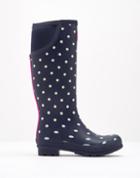 Joules Clothing Us Joules Neoprene Rain Boots - Navy Spot