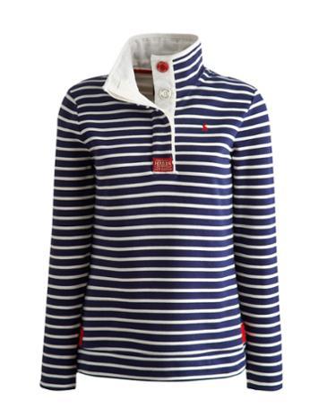 Joules Clothing Us Joules Cowdray Striped Sweatshirt - French Navy Stripe
