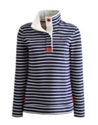 Joules Clothing Us Joules Cowdray Striped Sweatshirt - French Navy Stripe