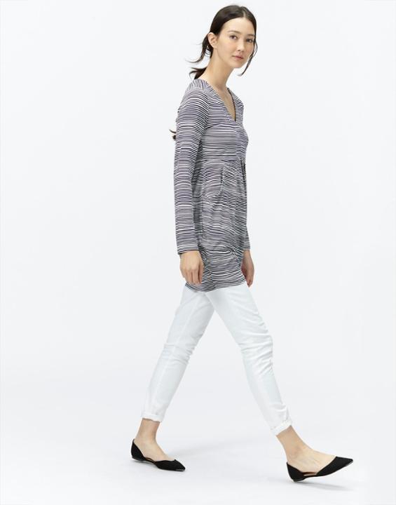 Joules Clothing Us Joules Lizzie Jersey Tunic - Wave Stripe