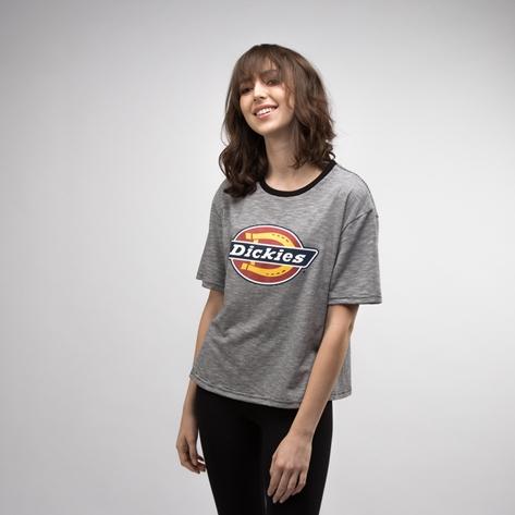 Womens Dickies Logo Relaxed Boyfriend Tee