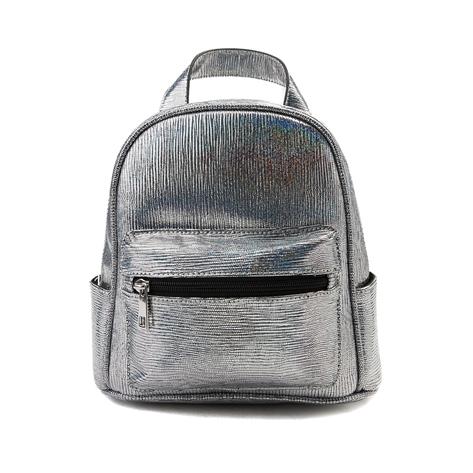 Womens Iridescent Mini Backpack