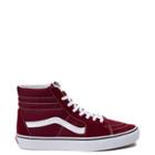 Burgundy Vans Sk8 Hi Skate Shoe