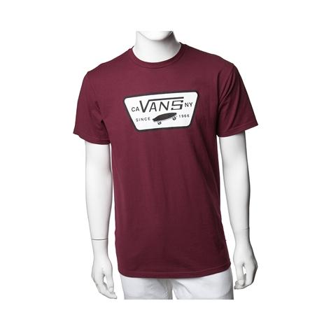 Mens Vans Full Patch Logo Tee