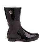 Womens Ugg Sienna Short Rain Boot In Black