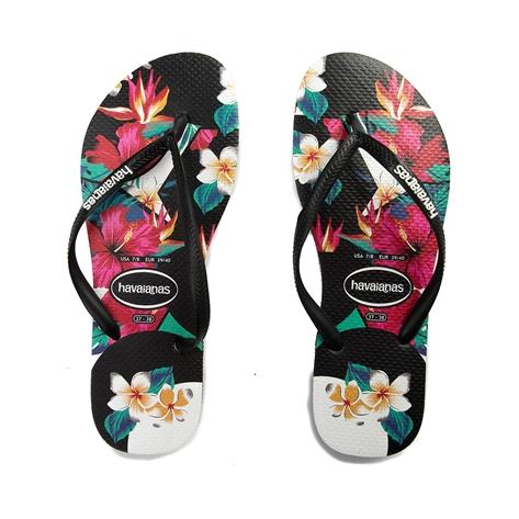 Womens Havaianas Slim Tropical Floral Sandal