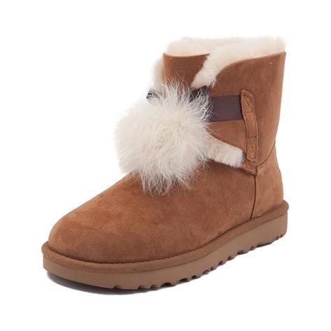 Womens Ugg® Gita Pom Pom Bootie