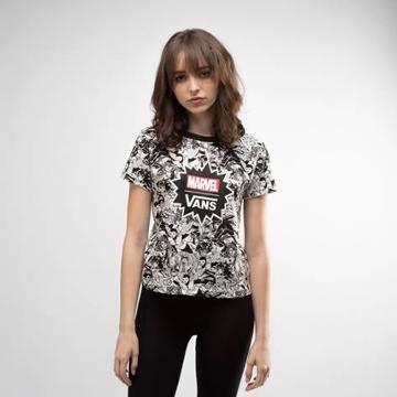 Womens Vans Marvel Comics Tee